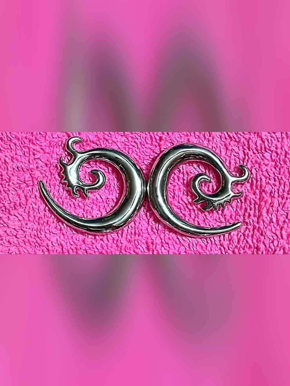 Silver Curved Scroll Gauges